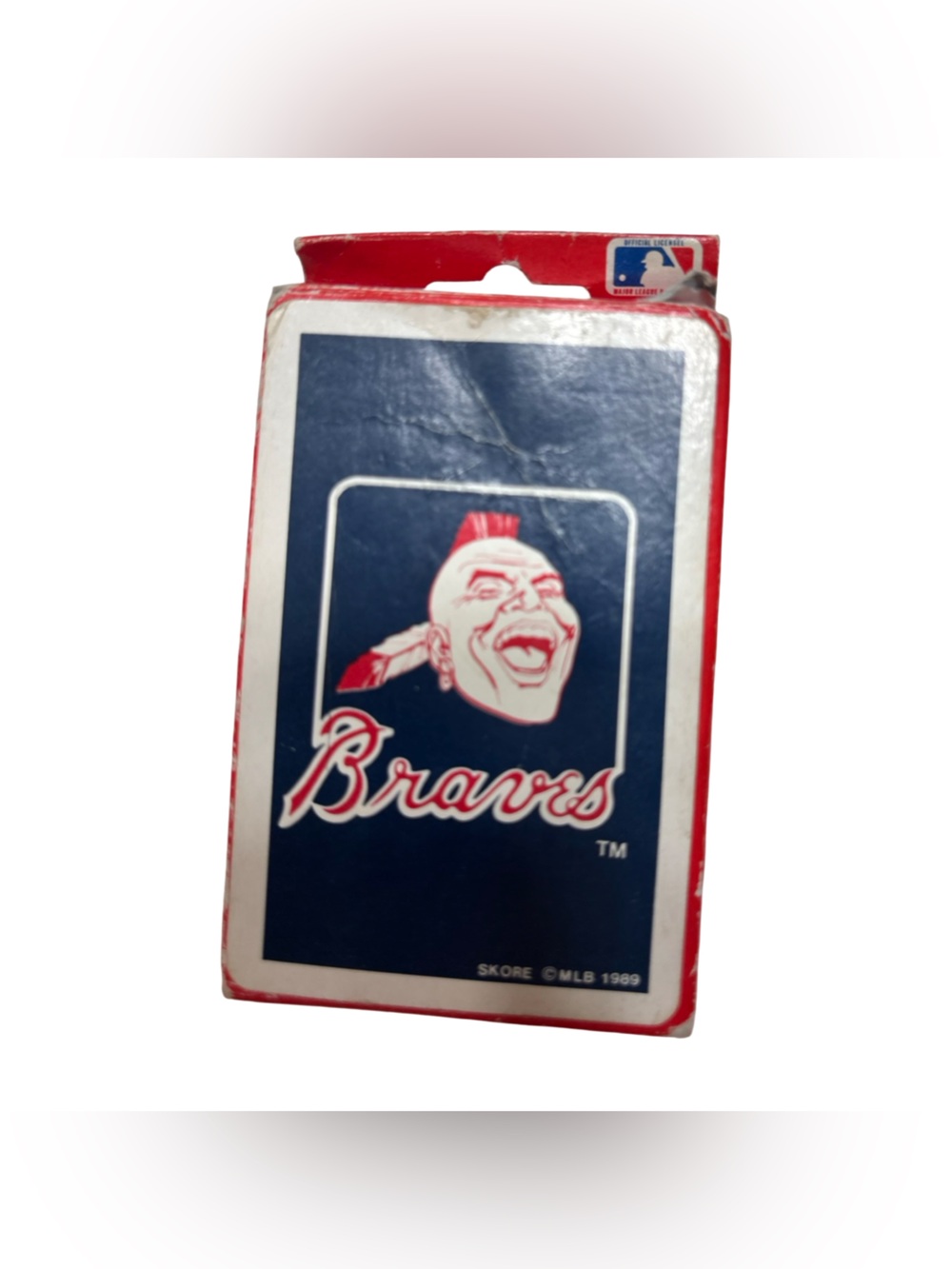 MLB Atlanta Braves 1989 Collectible Rare Playing Card Set